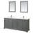 Deborah 80'' Double Bathroom Vanity with Quartz Top-98208027-98208029-98208033