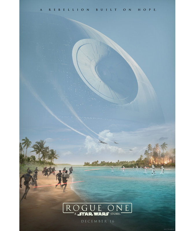 Rogue One, une histoire de Star Wars, H 18 po x l 12 po