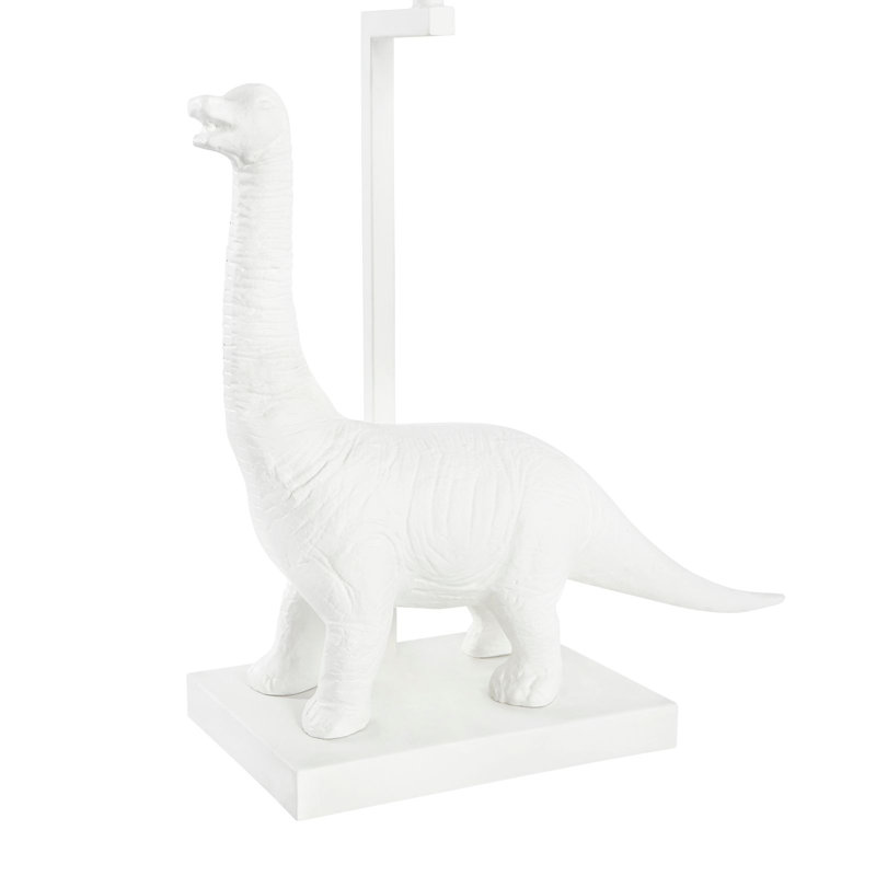 Bruno Table Lamp, Plaster White, White
