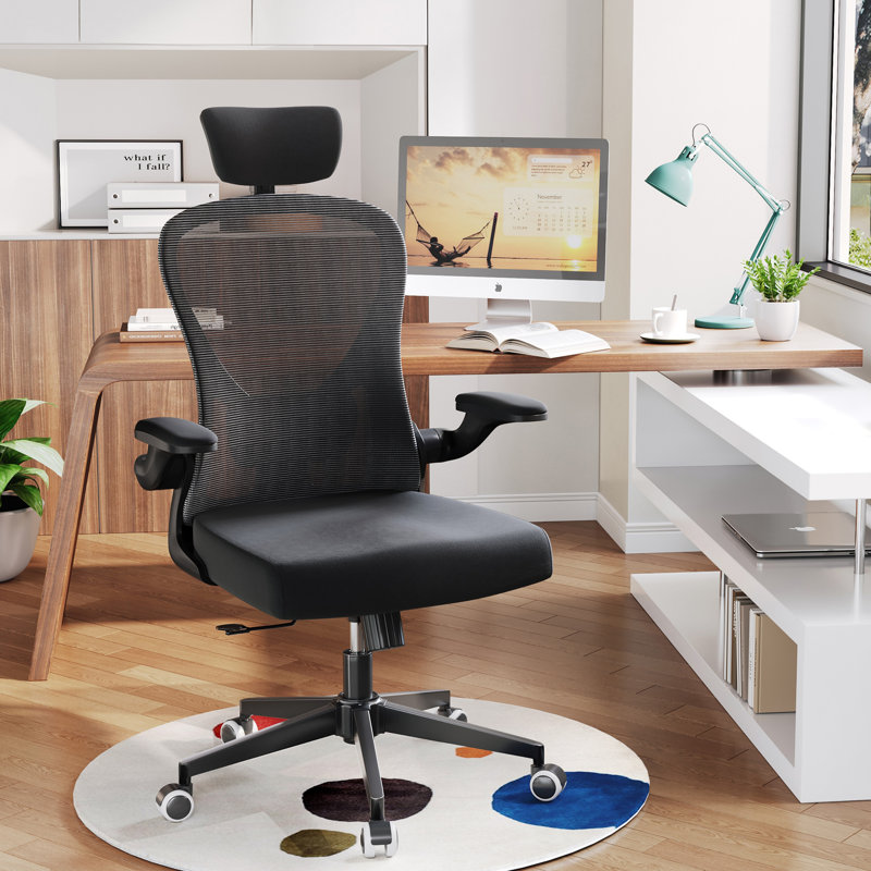 Michaelynn Ergonomic Mesh 400LB Heavy Duty Office Chair - Comfortable Desk Chairs With Wheels And Arms, Mesh Computer Chairs With Comfortable Head Lumbar Back Support For Office, Bedroom, Study And College Dorm