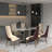 Cedarburg Chee High-Back Dining Chair with Two-Tone Design and Ash Wood Legs No Assembly-1581327948
