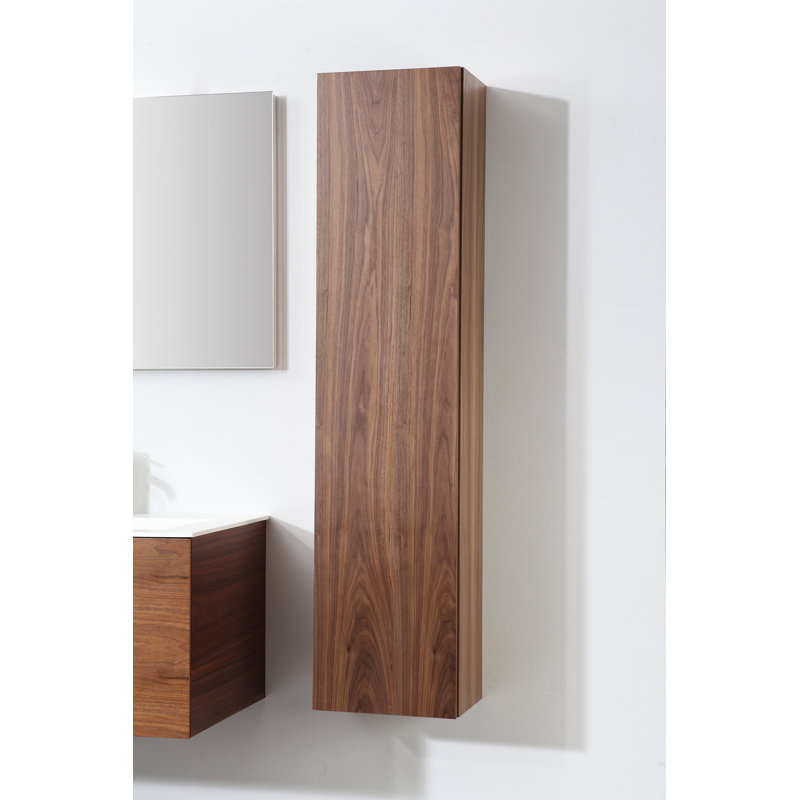 Figure 13" Wall-Mounted Side Cabinet