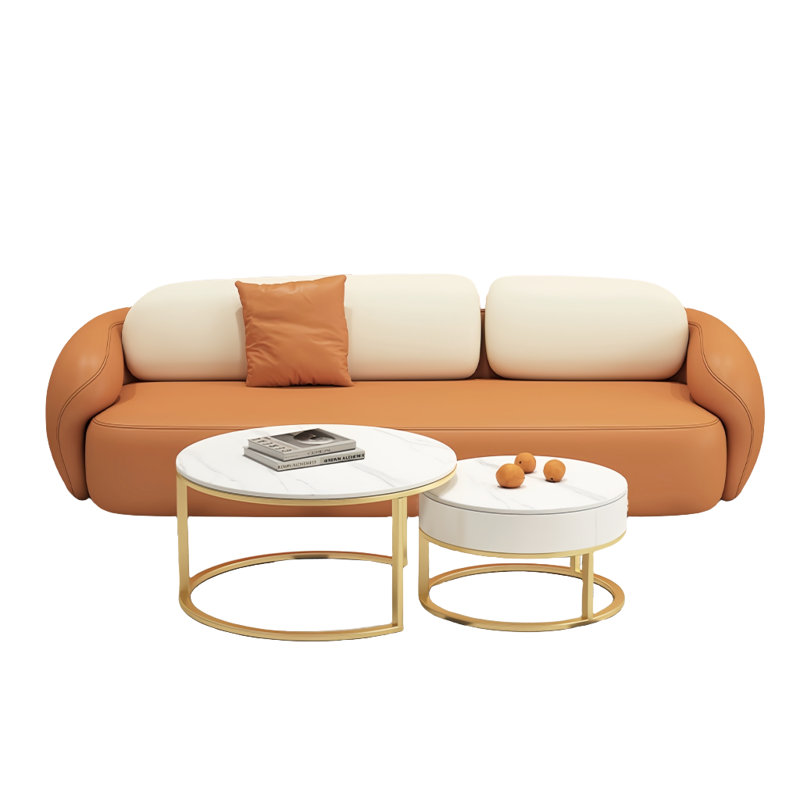 Allijah, Orange / blanc