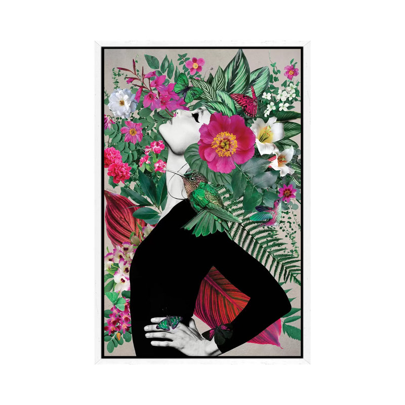 Sienna by Ana Paula Hoppe - Print on Canvas, White Framed, 66.04cm H x 45.72cm W x 3.81cm D