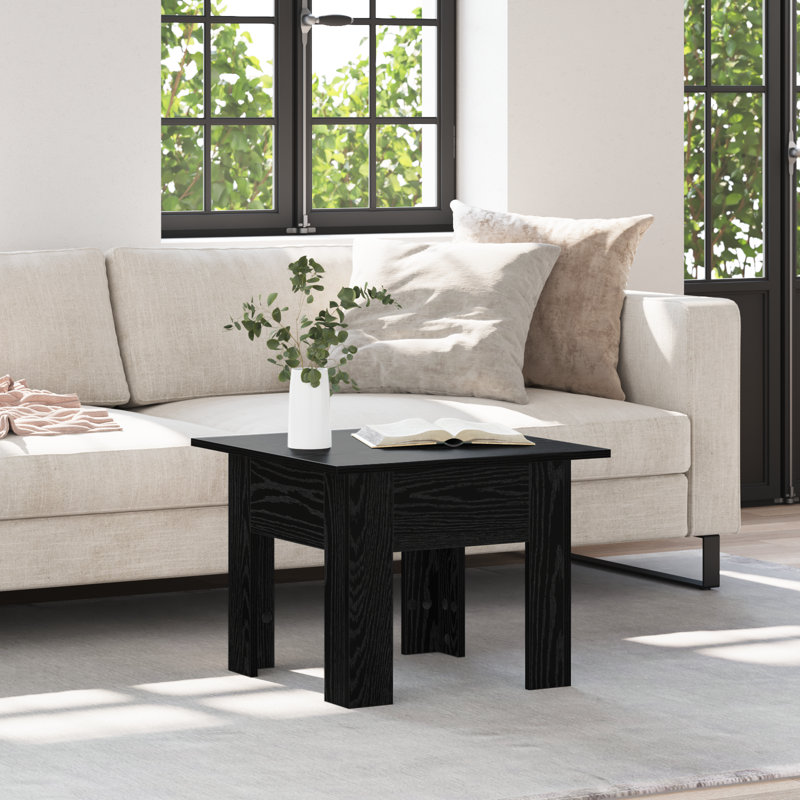 Coffee Table Engineered Wood, Black Oak