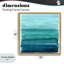 Cadre flottant dégradé turquoise, design par Allie Corbin-453772211-453772209