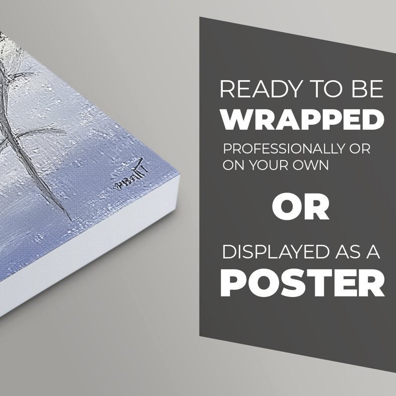 Christmas Holiday Art CDXLVI - Impression sur toile seulement - NON-CADRE, H 18 po x l 12 po