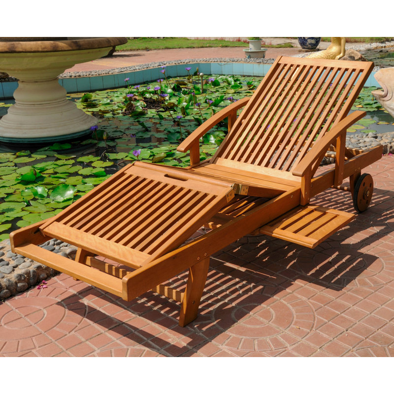 Chaise longue inclinable Alexandrine Balau