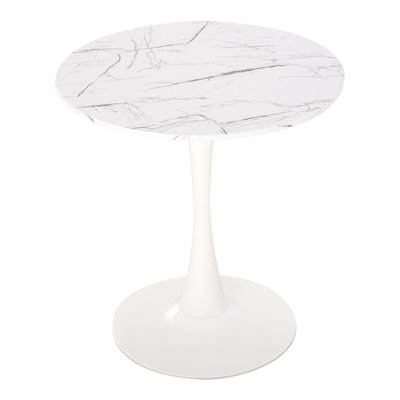 Bayer Round Metal Base Dining Table