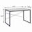 Writing Desk With Metal Sled Base-917682064