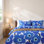 Marimekko Unikko Blue Cotton Duvet Cover Set