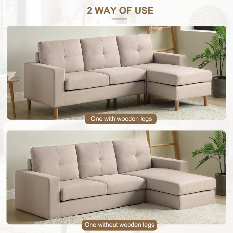 3 Seater Fabric Sofa