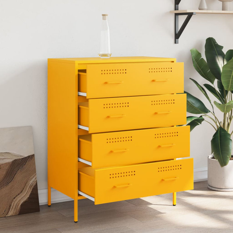 Allexus 68cm Sideboard, Mustard