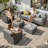 Outdoor Furniture With Sofa 6-piece Set-102079202
