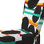 Chaise d'appoint en velours noir à pois