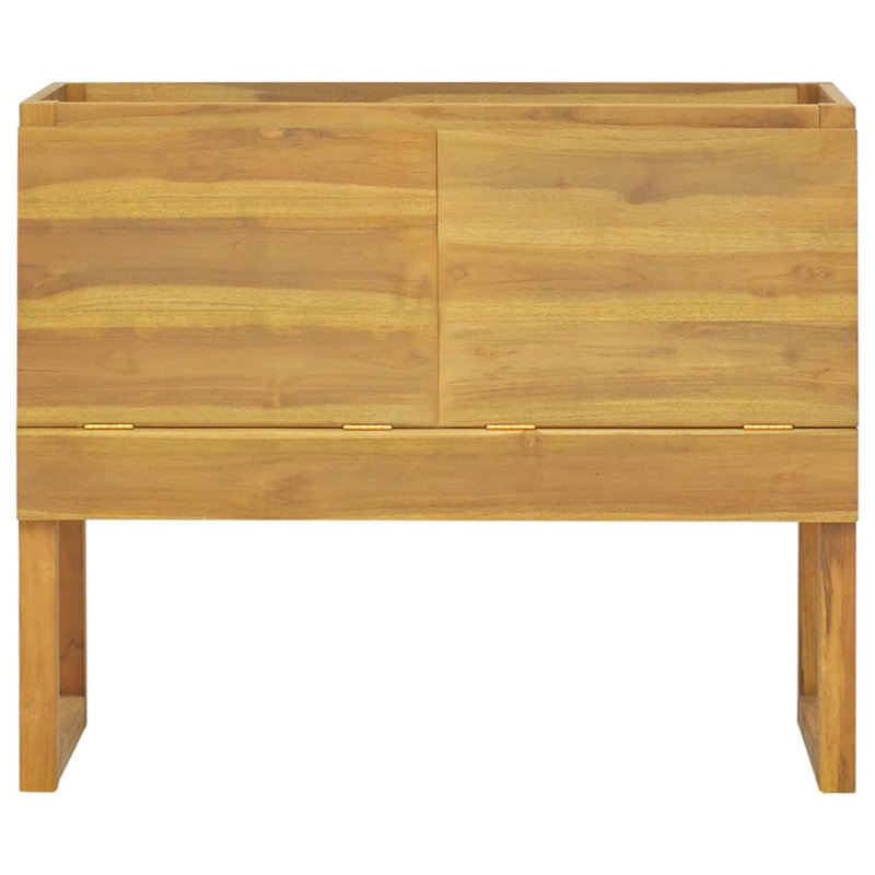 Neuber Solid Wood Freestanding Bathroom Cabinet