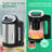 Soup Maker 1.6 L Stainless Steel Electric Hot Soup Maker