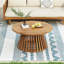 Table basse de patio en bois d'acacia-1883552585