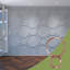 Grands panneaux muraux décoratifs en acrylique Hemingway, l 38 po x H 23 3/8 po x T 1/8 po, miroir or rose-1475009929-1475009928