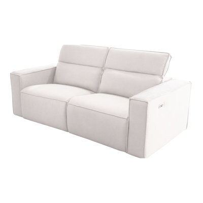 Polinka Upholstered 80'' Power Reclining Loveseat