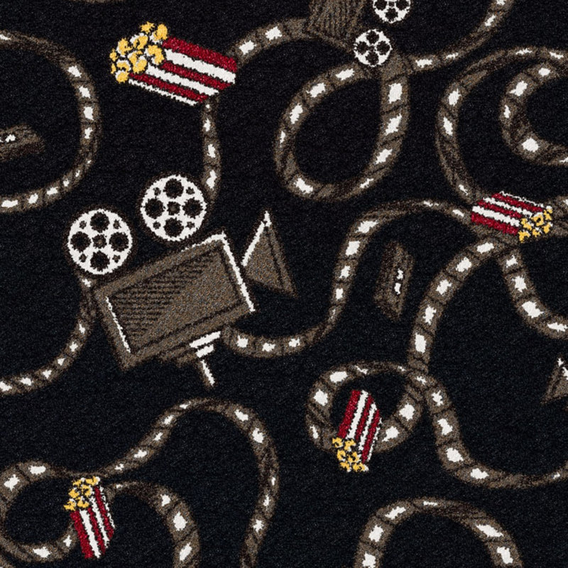 Soirée cinéma, Rectangle 5 pi 4 po x 7 pi 8 po