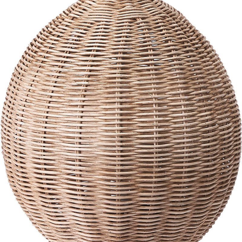 Azure Wicker/Rattan Table Lamp, 47cm x 21cm x 21cm, Natural