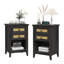 Rattan Deco Nightstand,Set of 2-995298249-974491697