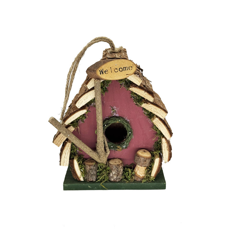 Rustic Arch Welcome Birdhouse