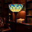 Lampe torchère Tiffany
