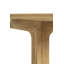 Corto Round Oak Pedestal Dining Table-1300182161