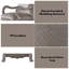 Chaise avec accoudoirs 34 po