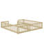 Lit double simple avec barrière de sécurité et rails de protection-94101895