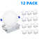 6in Colour Adjustable LED Recessed Downlight with Night Light 12 Pack