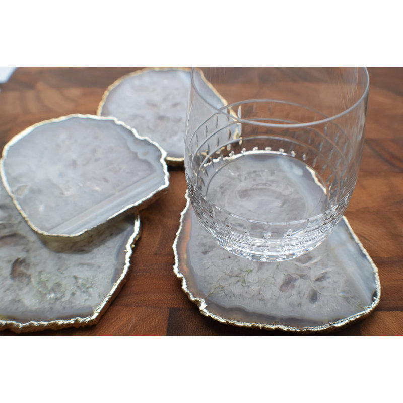 Sous-verre en agate noueux
