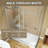 60" W X 32" D X 72" H Frameless Rectangle Sliding Shower Enclosure With 5/16" Clear Tempered Glass-126098521