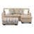 100 % polyester taupe