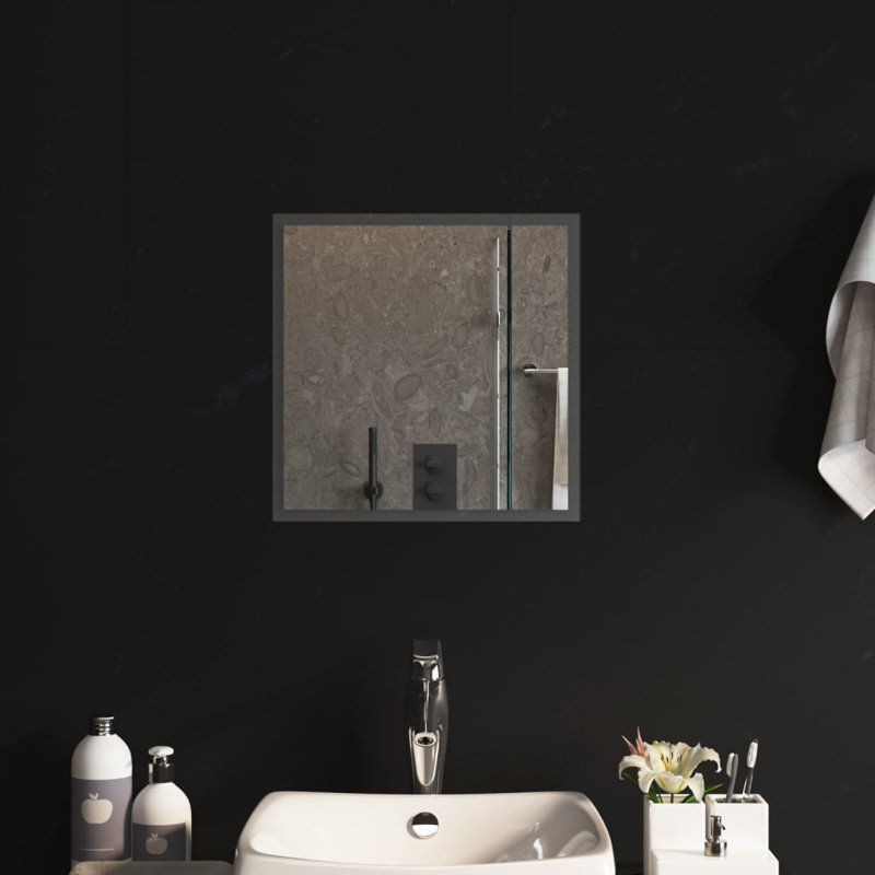 Jesse-James Flat Wall Mirror, 40cm H x 40cm W