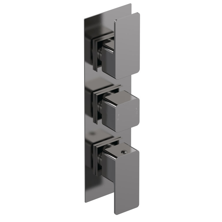 Windon Double Concealed Thermostatic/Diverter Shower Valve
