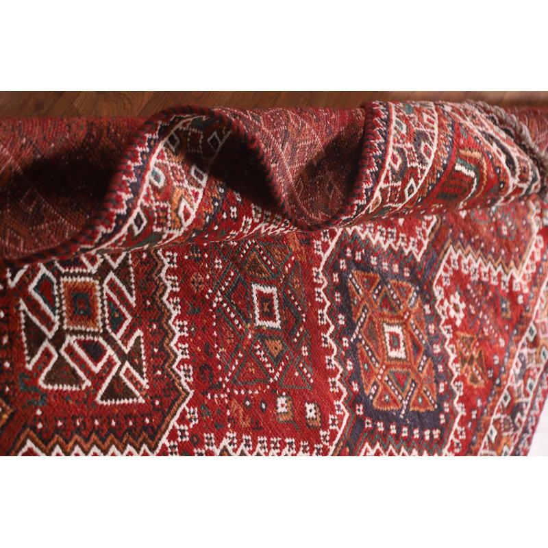 Tapis traditionnel rétro géométrique 5 x 9