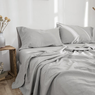 Linen Cotton Flat Sheet