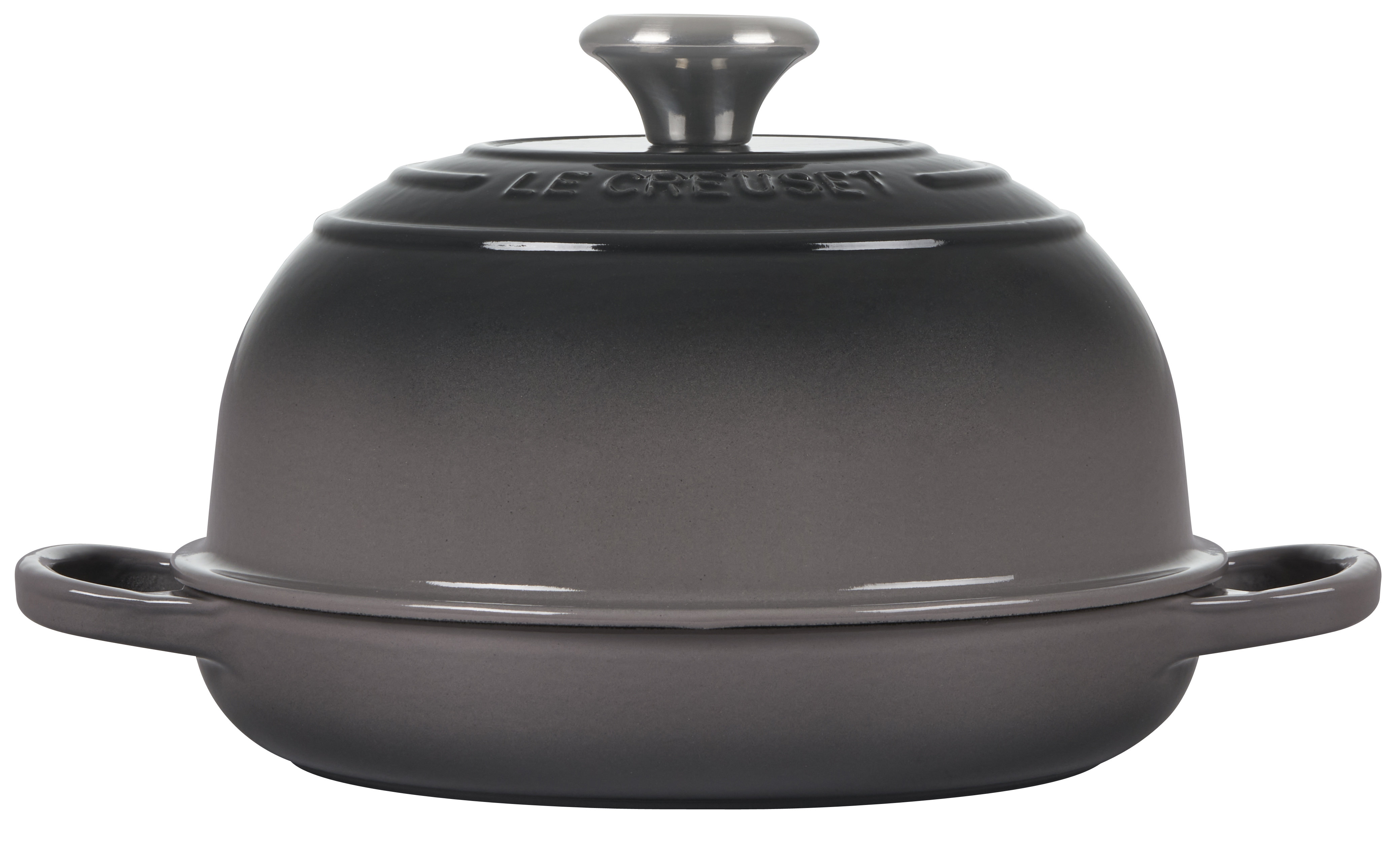 Le Creuset Signature 1.75-Qt. Oyster Grey Enameled Cast Iron Saucepan with  Lid + Reviews