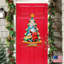 Suspension de porte en bois adoration crèche tree par g. debrekht