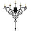 Applique murale bougie Fleur De Lys-97927267