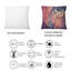 Coussin décoratif brun et noir avec impression moderne-998479736