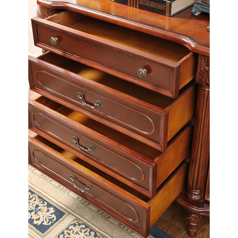 Solid Wood Accent Cabinet