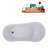 59.1'' x 27.6'' Soaking Acrylic Bathtub-90752804-76223194