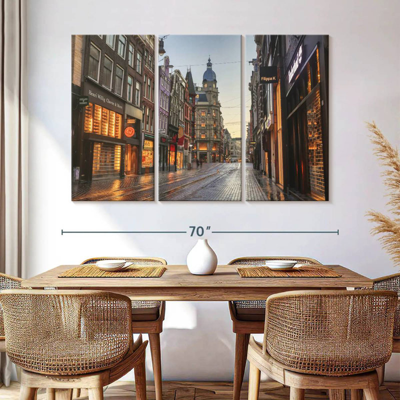 Syd Leidsestraat Street, 42" H x 65" W