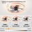 Ceiling Fans with Lights Dimmable LED Embedded installation of thin modern ceiling fans(Pink)