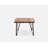 Solid Wood Top Coffee Table