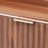 Mid-Century Shoe Cabinet with 2 Flip Drawers and Fluted Design, Walnut